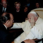 Der Fürst mit Papst Johannes Paul II